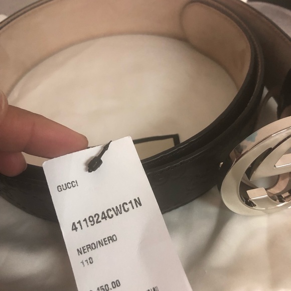 Authentic Interlocking G Belt